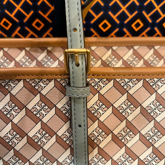 NWT TORY BURCH GEO LOGO COLOR TOTE - Picture 10 of 10